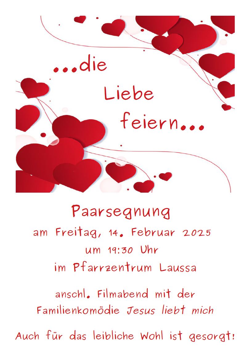 Paarsegnung & Filmabend