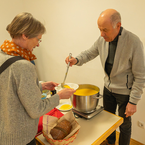 Suppenessen Pfarre Kirchdorf an der Krems