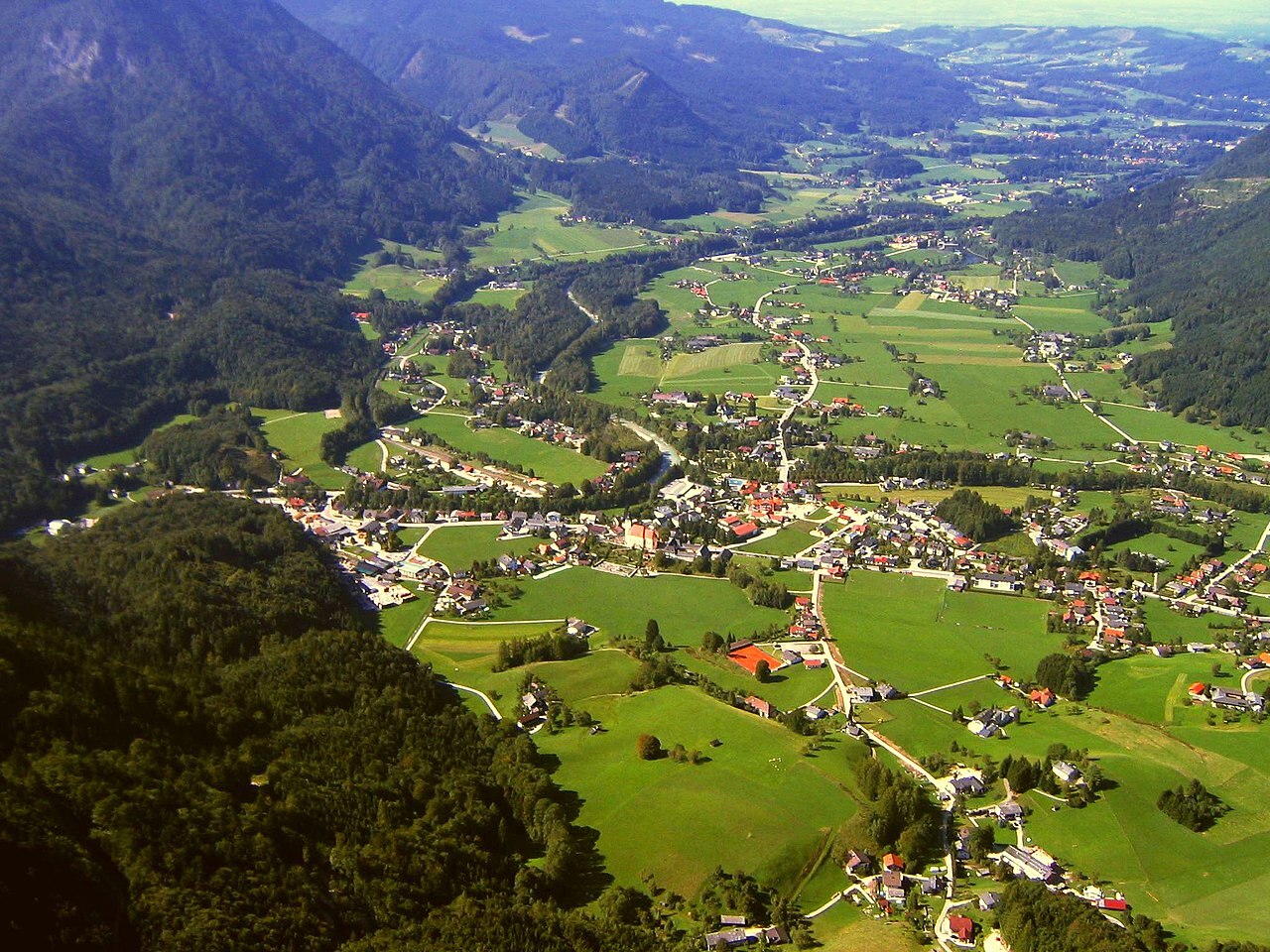 Almtal Richtung Norden