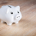 Sparschwein / Mit Abbuchungsauftrag 3% sparen
