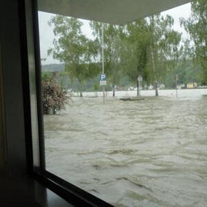 Hochwasser / © Ingrid Mattle und Karoline Wögerer Hochwasser