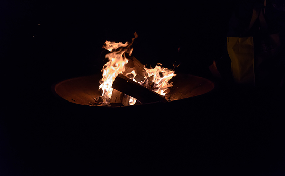 Osterfeuer / Foto Haijes