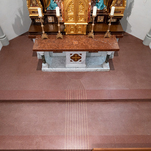 Hochaltar von oben