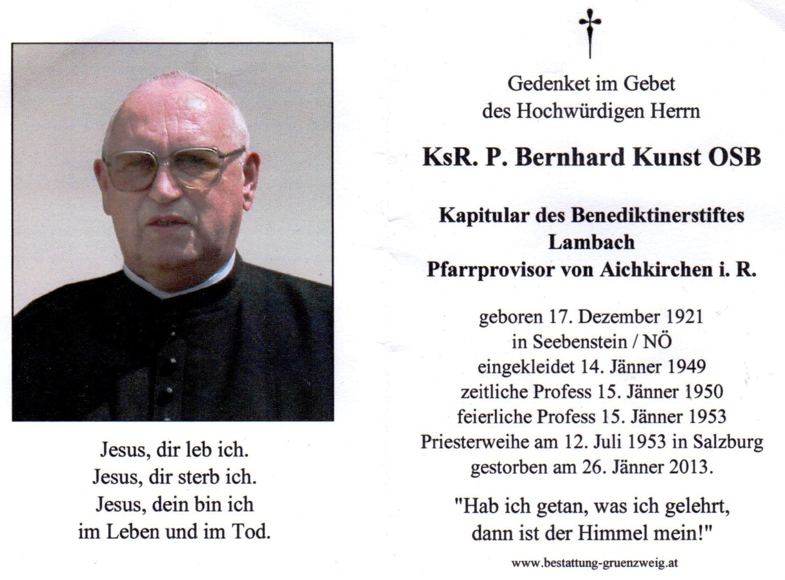 Kunst Bernhard Pater