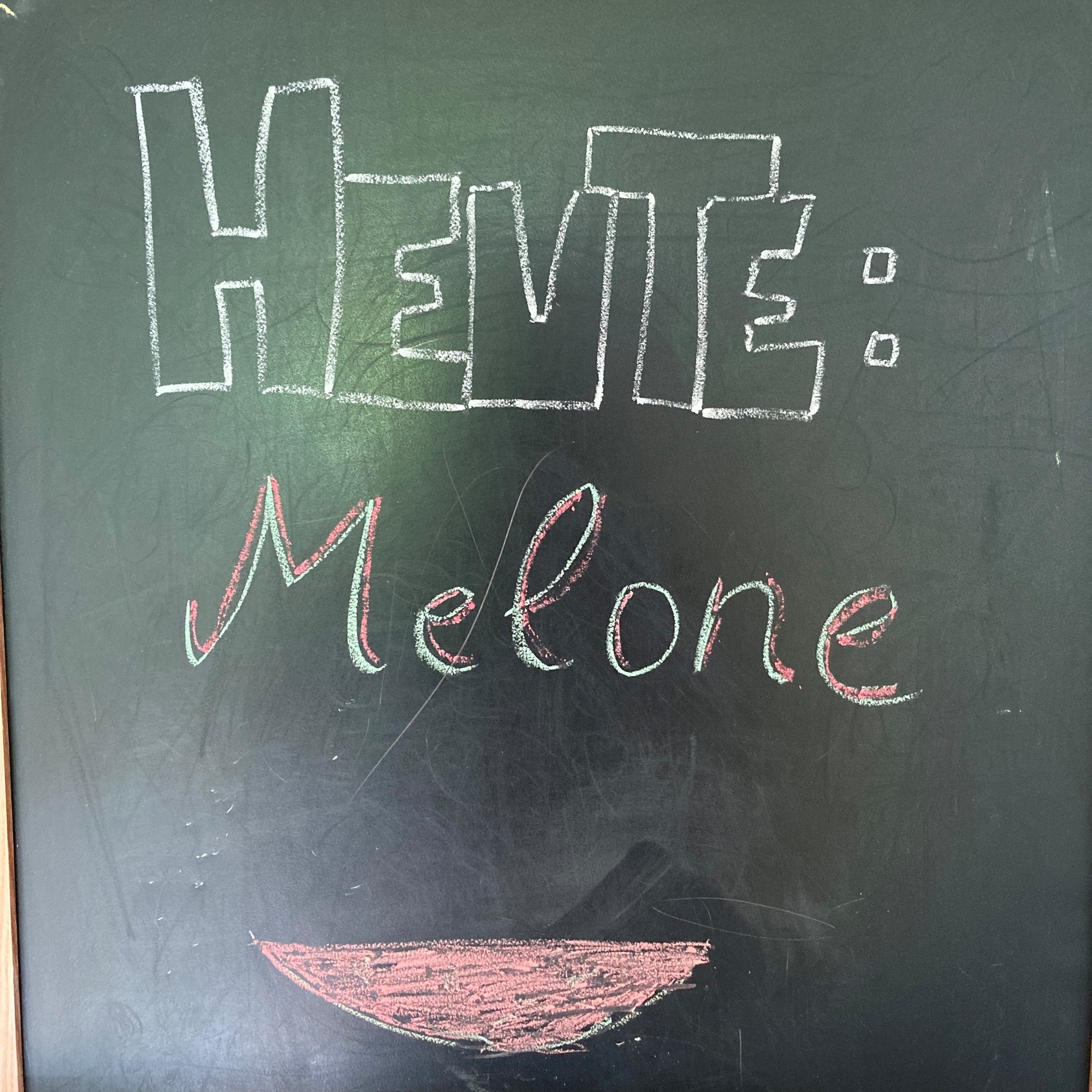 Es gab Wassermelone!