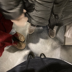 Beim Verteilen 