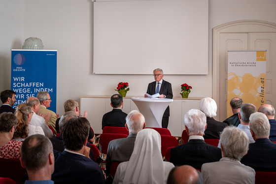 PRO ORIENTE-Obmann Landeshauptmann a. D. Josef Pühringer